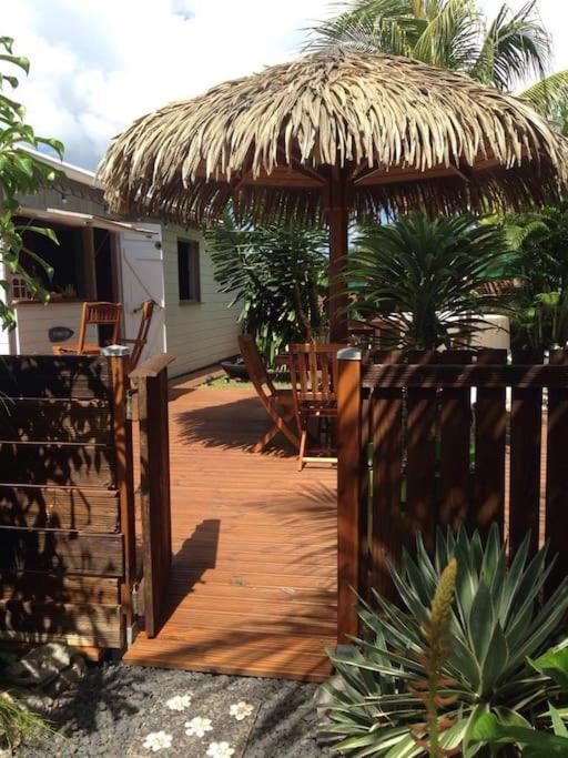 Charmant Bungalow Un P'Tit Coin De Paradis Сен-Франсуа Екстер'єр фото