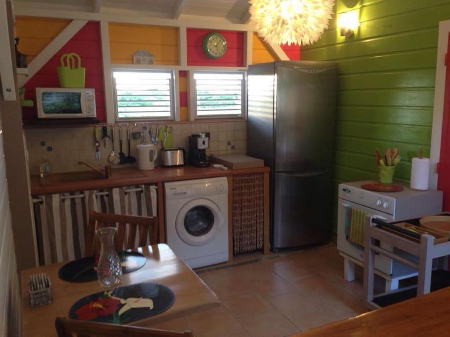 Charmant Bungalow Un P'Tit Coin De Paradis Сен-Франсуа Екстер'єр фото